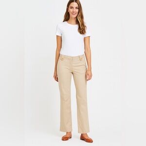 Vineyard Vines Khaki Flare Chino Pants Size 0